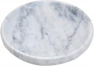 white marble soap dish - polished and shiny craftsofegypt bathroom accessory holder логотип