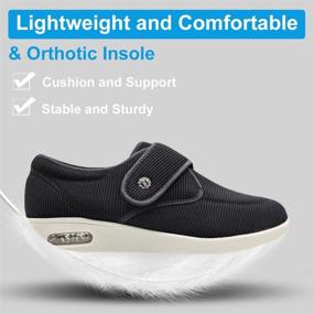 img 1 attached to Orthoshoes Diabetic Breathable Supportive Lightweight Women's Shoes ~ Athletic