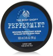 🌿 revitalizing peppermint exfoliating body shop логотип