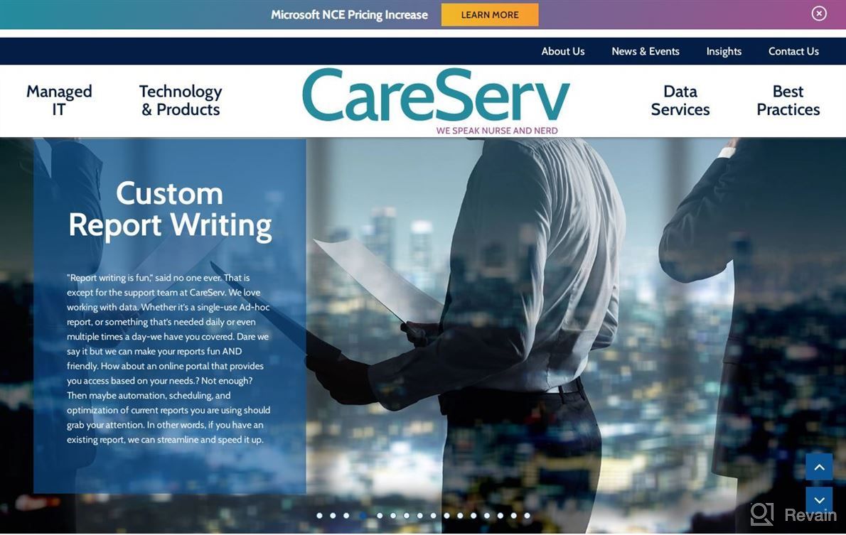 img 1 attached to CareServ Technologies review by James Vilchez