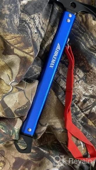img 1 attached to 13-Ounce Aluminum Camping Hammer With Tent Stake Remover - Lightweight Outdoor Tool For Hiking And Tent Setup review by Troy Palmer