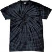 tie-dye t-shirt for youth and adults by colortone logo