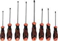 kseibi 8-piece slotted and phillips head screwdriver set логотип