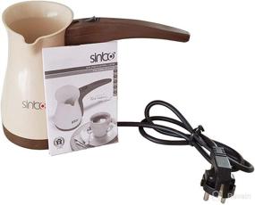 img 1 attached to ☕ Sinbo SCM 2928 Greek Turkish Coffee Maker Machine: Authentic Brewing with Electric Pot Briki Ibrik BROWN