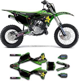 img 4 attached to Kungfu Graphics Rockstar Custom Kawasaki Motorcycle & Powersports ~ Accessories