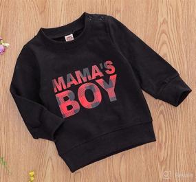 img 3 attached to Cozy Unisex Baby Sweatshirt: Autumn Cotton Long Sleeve Shirt with Sun and Rainbow Design