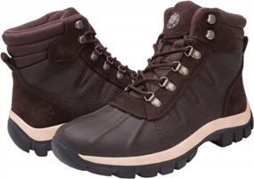 img 4 attached to Waterproof Cold Weather Boot For Men By Kingshow (Model Number 1586)