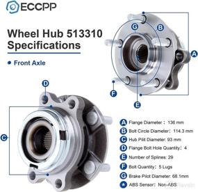 img 1 attached to ECCPP Assembly 2003 2007 2004 2009 Bearings