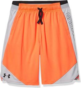 img 2 attached to 🔥 Shop Under Armour Stunt Short X Small Boys' Clothing for Active Kids!