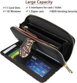 img 2 attached to 👜 LOVESHE Womens Bohemian Fashion Handbags & Wallets – Exquisite Wallet Collection