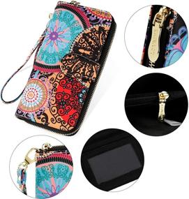 img 1 attached to 👜 LOVESHE Womens Bohemian Fashion Handbags & Wallets – Exquisite Wallet Collection