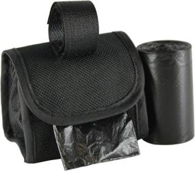 img 3 attached to Convenient Five Star Pet Purse Style Dispenser with 2 🐾 Rolls of Easy Open Poop Bags - Made in USA (Solid Black)