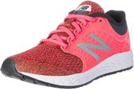 👟 new balance running gunmetal little girls' shoes: optimal athletic footwear logo