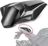 rear seat fairing cover cowl for kawasaki ex300r ex300 zx250r ex250r ninja 300 300r 250 250r 2013 2014 2015 2016 2017 2018 2019 (carbon) логотип