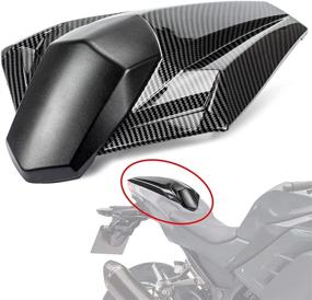 img 4 attached to Rear Seat Fairing Cover Cowl For Kawasaki EX300R EX300 ZX250R EX250R Ninja 300 300R 250 250R 2013 2014 2015 2016 2017 2018 2019 (Carbon)