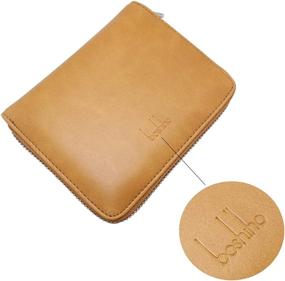 img 1 attached to Boshiho Blocking Credit Leather Organizer Men's Accessories best: Wallets, Card Cases & Money Organizers