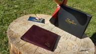 картинка 1 прикреплена к отзыву Get Organized in Style with Zofiny's Genuine Nappa Leather Men's Wallet от Josh Schweitzer
