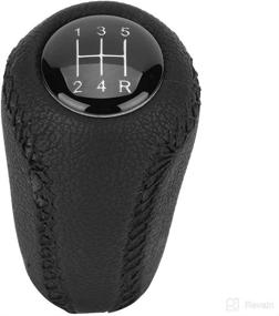 img 4 attached to 🚗 Car Gear Stick Shift Knob Head for Mazda 3 BK BL 5 CR CW 6 II GH CX-7 ER NC III MX-5 2005-2011 - 5 Speed Shift Knob (Black)