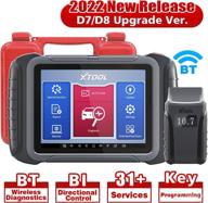 🛠️ xtool d8bt automotive diagnostic scan tool with 3-year updates (value $600), ecu coding, 31+ services, bi-directional controls, full diagnostics, key programming, cam/crank relearn, latest version 2022 logo