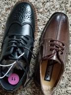 img 1 attached to 👞 Genuine Leather Printed Boys' Shoes: LIBERTY Gliders for Stylish Oxfords review by Get Maldonado