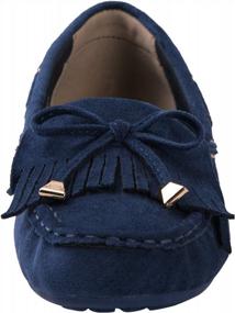 img 1 attached to Women'S Slip On Loafers Driving Moccasins Flats By GLOBALWIN