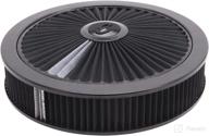 edelbrock 43662 air cleaner: optimal performance and fresh air induction logo