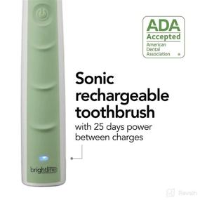 img 3 attached to Experience Superior Dental Care with the Brightline Rechargeable Toothbrush Adjustable 86700