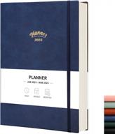 2023 planner weekly and monthly - rettacy large 2023 planner with 192 pages,a4 monthly calendar planner 8.3" x 11.7",jan 2023 to mar 2024,back pocket,2 book marks logo