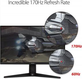 img 2 attached to 🖥️ ASUS Gaming Monitor VG27AQGL1A: 170Hz, 1440P, Height & Tilt Adjustment, Flicker-Free, IPS, Built-In Speakers