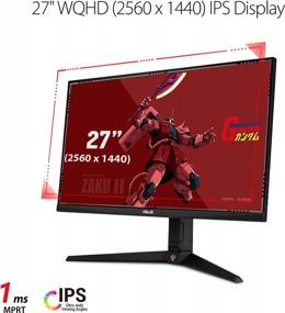 img 3 attached to 🖥️ ASUS Gaming Monitor VG27AQGL1A: 170Hz, 1440P, Height & Tilt Adjustment, Flicker-Free, IPS, Built-In Speakers
