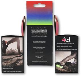img 3 attached to Stay Safe On Your Nighttime Runs With 4ID Power Spurz Ultra Bright LED Lights - Pack Of 2 (Multi-Color)