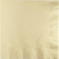 🍽️ 250-count ivory touch of color 3-ply dinner napkins - enhance seo logo