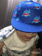 img 1 attached to 🧢 Baby Toddler Baseball Hat Cap for Boys Girls - Sun Hat, Trucker Hat, Infant Cotton Cap review by Brett Bush