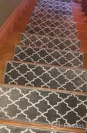 img 1 attached to Upgrade Your Stair Safety With SUSSEXHOME Polypropylene Carpet Strips - Easy To Install Runner Rugs W/ Double Adhesive Tape - Set Of 7 Decorative Mats In Brown review by Shima Hennigan