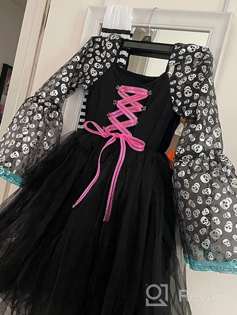 img 1 attached to 👗 Adorable LYXIOF Baby Girls Tutu Dress: Long Sleeve/Sleeveless Princess Tulle Sundress review by Janet Gonzalez