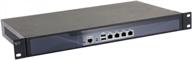 1u rack mount firewall appliance with network security router - partaker hardware: 4 gigabit lan, intel celeron j1900, r18 (8gb ram, 128gb ssd) logo