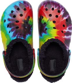 img 1 attached to Crocs Unisex Lined Slippers: Top-rated Mules & Clogs for Men and Women