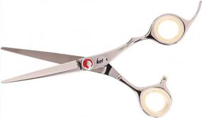 img 3 attached to Стрижка без усилий с помощью ножниц Cricket Centrix Koi 5.75" - профессиональных парикмахерских ножниц для стрижки волос из японской нержавеющей стали