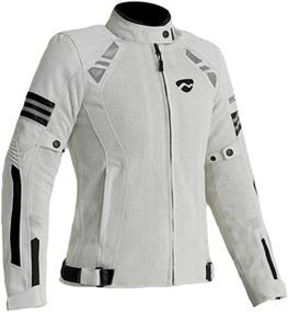 img 4 attached to 👩 Breathable Women's Motorcycle Jacket for Summer Riding with Removable Protective Gear - Stylish Moto Jacket for Ladies