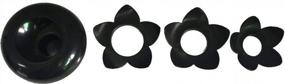img 3 attached to Органайзер для тампонов в форме лотоса и держатель для хлопка для декора ванной комнаты и хранения косметики от Niviy In Black