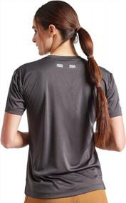 img 3 attached to TRUEWERK Women'S Sun Protection Shirt - B1 Short Sleeve Tee & Hoodie Moisture Wicking UPF +50 Thermo Regulating 4-Way Stretch
