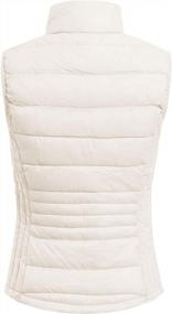 img 2 attached to Stay Warm And Fashionable With MixMatchy Women'S Lightweight Padded Vest