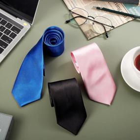 img 1 attached to 👔 Occasion Wedding Men's Accessories: Business Necktie Pieces