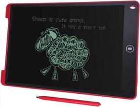 img 3 attached to Efficient 12-Inch LCD Writing Tablet With Intelligent Paper For Family, School, And Office Use