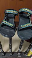 img 1 attached to Teva Ankle Strap Hurricane Mustard Men's Shoes review by Brad Dotson