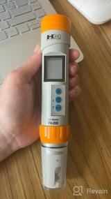 img 4 attached to HM Digital Waterproof pH and Temperature Meter, 3.3 x 8.5 x 2 inches, White