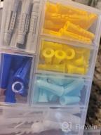 img 1 attached to Secure Your Walls With Leanking 156Pc Heavy Duty Drywall Anchors And Screws Kit - Includes Plastic Anchors And Steel Screws! review by Jermall Meredith