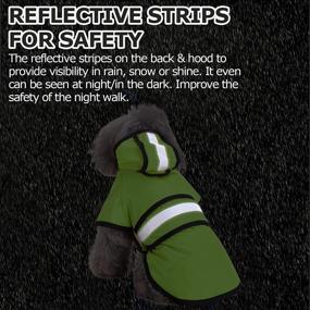 img 1 attached to AOFITEE Waterproof Adjustable Reflective Lightweight Dogs - Apparel & Accessories