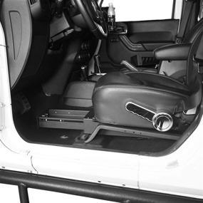 img 1 attached to 🔒 Enhance Security & Storage Capacity: u-Box Jeep JK Wrangler Under Seat Locking Drawer Container - Driver Side