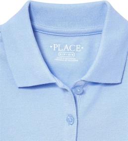 img 3 attached to Childrens Place Little Uniform Sleeve Girls' Clothing : Tops, Tees & Blouses